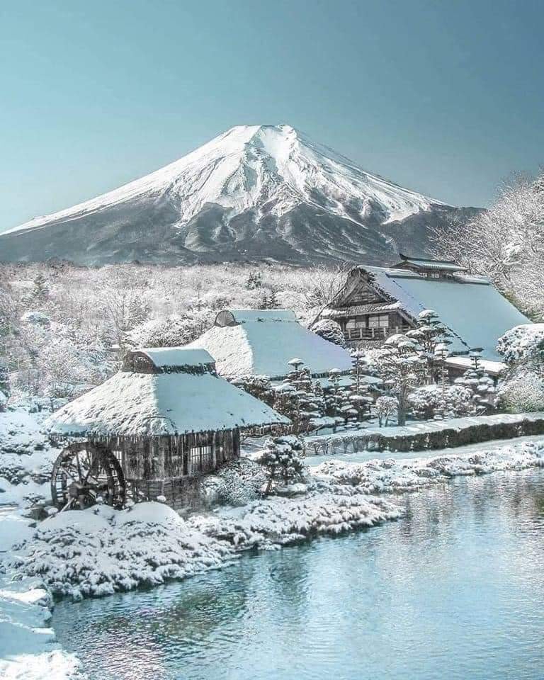 Winter Beautiful At Oshinohakkai Village.jpg